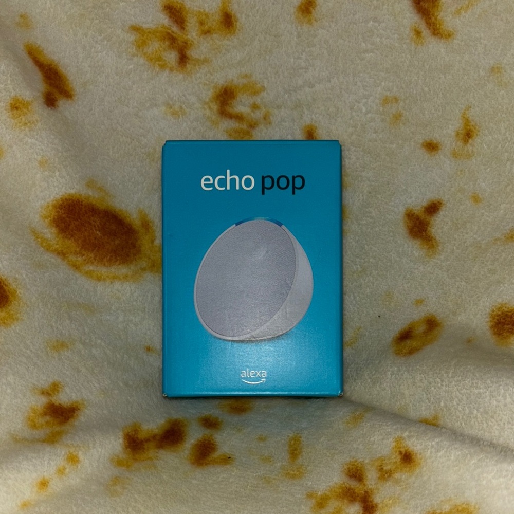 Echo Pop Portable Speaker - White